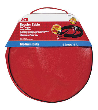 CABLE BOOSTER10'10GA BAG