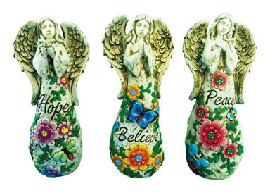 ANGEL STATUE POLYRESIN