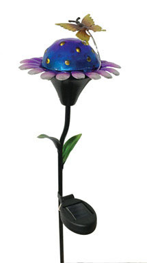 STAKE SOLAR FLOWER/BUG