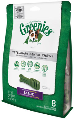 Greenie Org Lg Treat12oz