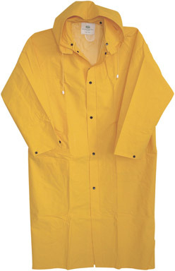 RAINCOAT PVC YELLOW LG