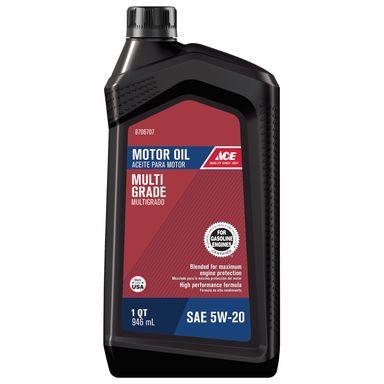 MOTOR OIL 5W20 QT ACE