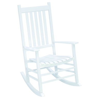 WOOD ROCKER KNLLWD WHT