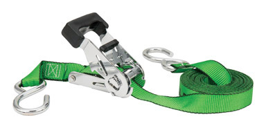 TIE DOWN STRAP GRN 16'L