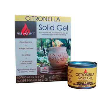 CITRONELLA GEL FUEL-6PK