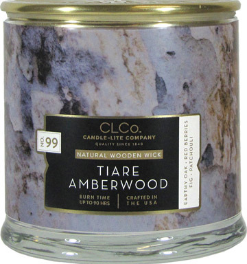 JAR CANDLETIARE AMBERWD