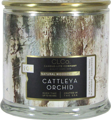 JAR CANDLE CATLYA ORCHID