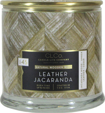 JAR CANDLE LTHR JARCRNDA