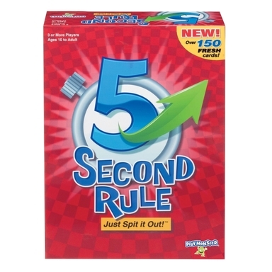 5 Second Rule Card Game