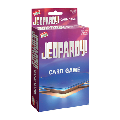 Jeopardy Card Game