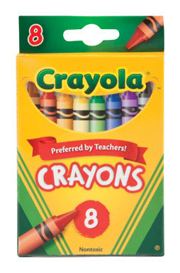 CRAYON 8PK BX