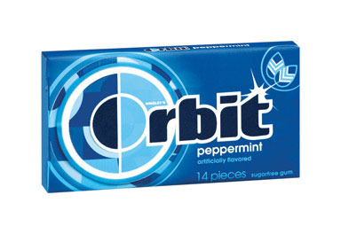 Chewing Gum Pepmt 14pc