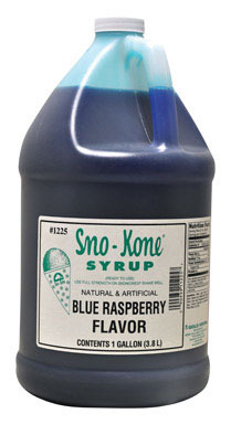 SYRUP SNOCONE BLURAS 1GL