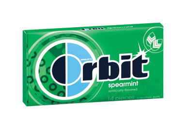 Gum Orbit Sprmnt 14pc