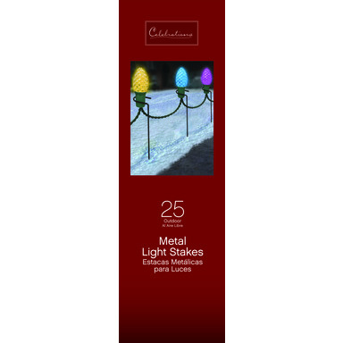 METAL LIGHT STAKE 25CT