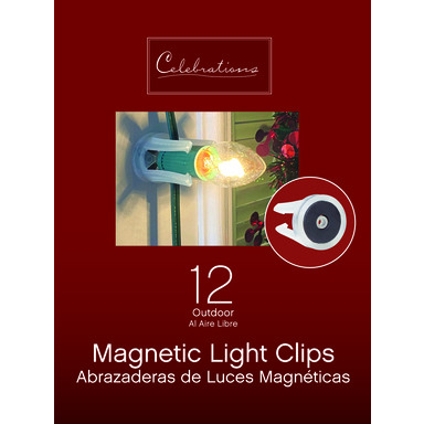 MAGNETIC LIGHT CLIP 12CT