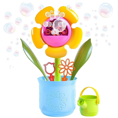 BUBBLE BLOWER FLWR POT