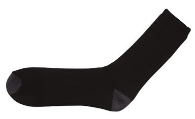 SOCKS CREW BLACK 3PR