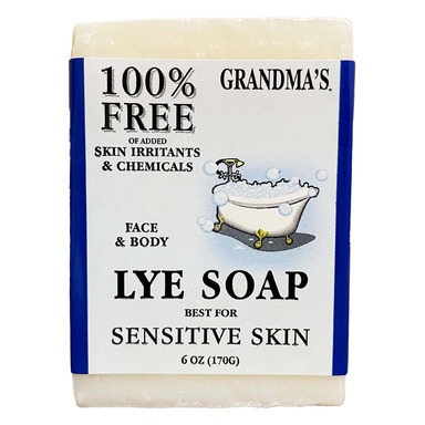 LYE BAR SOAP 6OZ