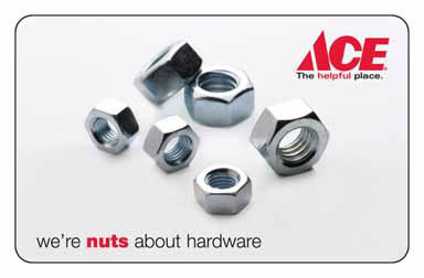 ACE GC NUTS ABOUT HDWE