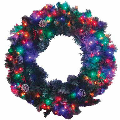 LED MULTI WREATH 36"