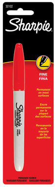 SHARPIE MARKER FINE RED