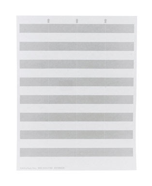 Bin Tags Gry Paper Sheet