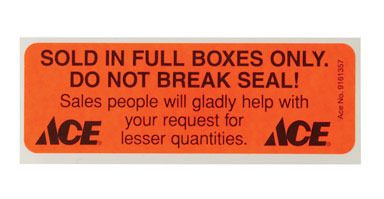 LABEL SOLD IN FULL BOX