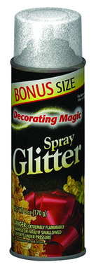 Spray Glitter-slvr-4oz