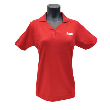 Ladies Polo V-neck Sm