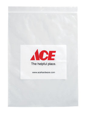 ACE RECLOSABLE BAG9X12