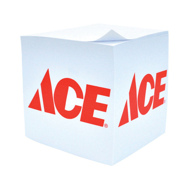 LOGO PAPER CUBE 3"X3"X3"