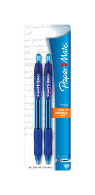 Profile Pen Blue 2pk