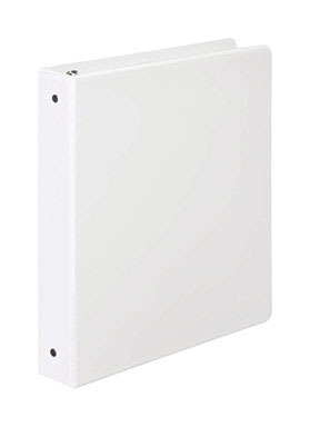 View Binder White 1"