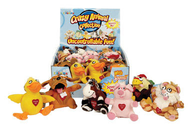 CRAZY ANIMAL KEYCHAINS