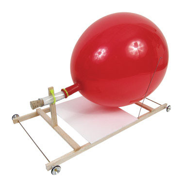 BALLOON WIND BAG RACER