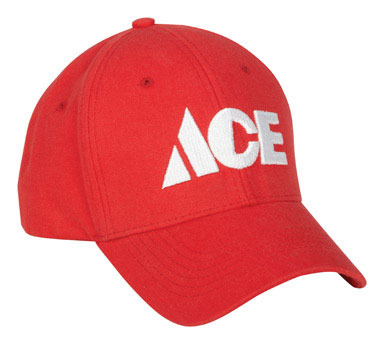 Ace Red Twill Cap