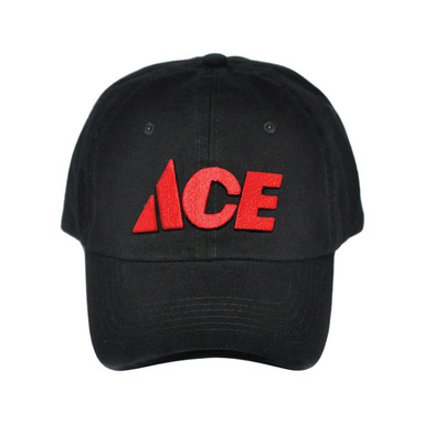 Ace Black Twill Cap