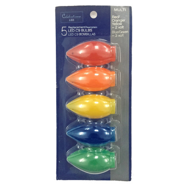 Replc Led Bulb C9 Mlt5pk