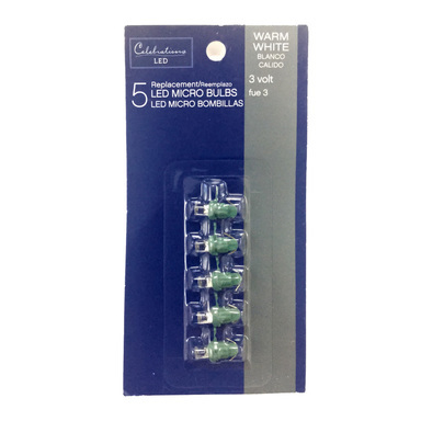 Repl Led Micr Bulb Ww5pk