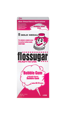 FLOSSUGAR BUBBLE GUM 3LB