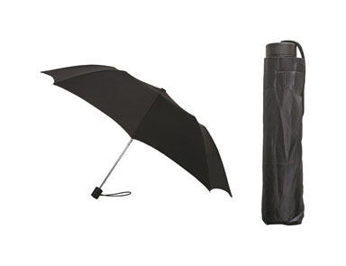 Umbrella Manl 42" Blk