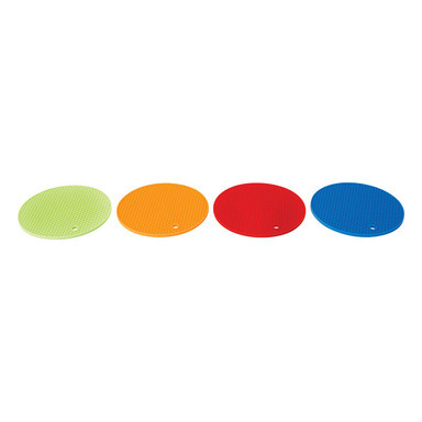 SILICONE TRIVET MAT 7"