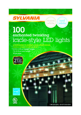 LED ICILE LIT CW/WW TWK