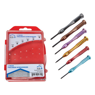 Prec Screwdriver Set 6pc