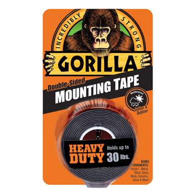 GORILLA MOUNTG TAPE BLK