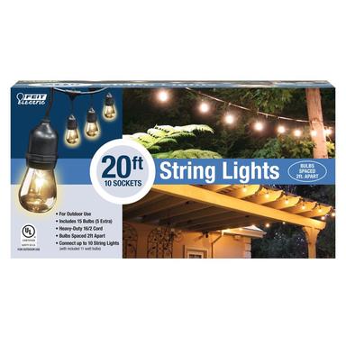 String Light Incand 20