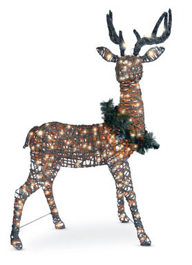 BIRCH STAND BUCK WHT 60"