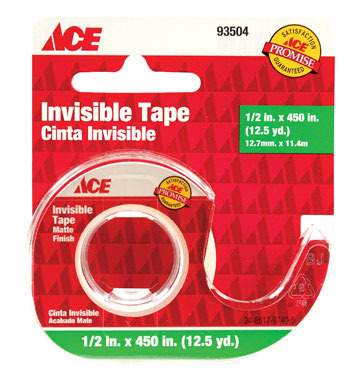 TAPE INVIS 1/2X450"ACE