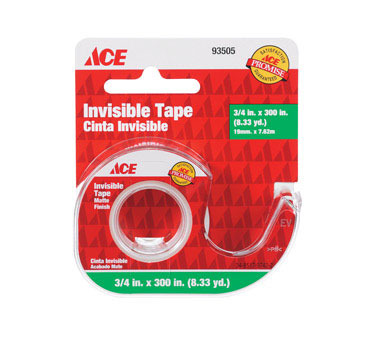 Tape Invis 3/4x300"ace